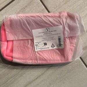 Valentino Petite small Pink Pouch great to carry in purse, and travel